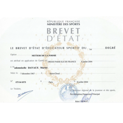 DIPLÔMES